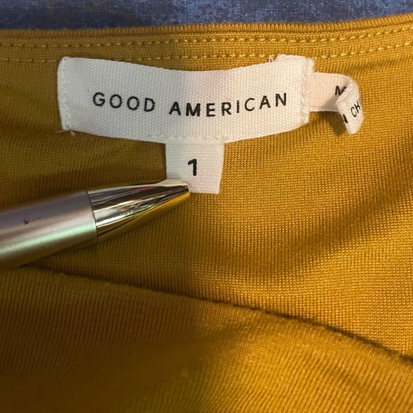 Good American Modern Tank bodysuit size 1 - Picture 3 of 10